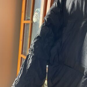 Vintage Y2K South Pole Men's Black Puffer Jacket